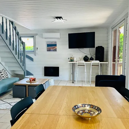 Chalet Domaine Forge 6-8Pers Jacuzzi Terrasse Plancha Proche Commerces La Teste-de-Buch Exterior photo